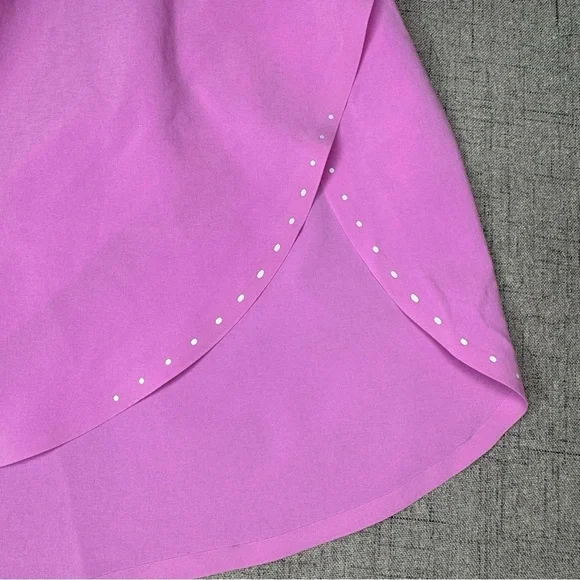 Lululemon Fast & Free High Rise Classic Shorts Dahlia Mauve Reflective 14 NWT - Picture 4 of 8